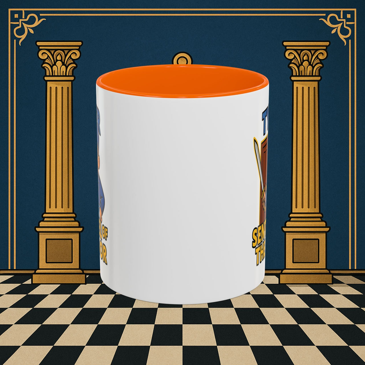 Masonic Mugs - Tyler's Watchful Guard - Tyler Printify
