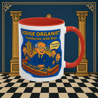 Masonic Mugs - Masonic Melodies - Organist Printify
