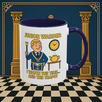 Masonic Mugs - Masonic Moments: Lodge Officer's Tea Time, Junior Warden Printify