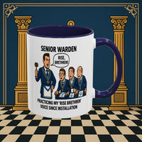 Masonic Mugs - Lodge Leadership - Senior Warden Printify