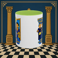 Masonic Mugs - Masonic Mysteries Unveiled: Lodge Leadership Comedy, Junior Deacon Printify