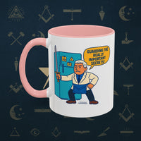 Masonic Mugs - Secret Fridge Defender - Tyler Printify
