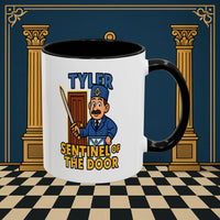 Masonic Mugs - Tyler's Watchful Guard - Tyler Printify