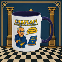 Masonic Mugs Ready to Go - Comfort in Faith - Chaplain Printify