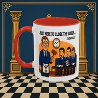 Masonic Mugs - Lodge of Endless Deliberation - Senior Warden Printify
