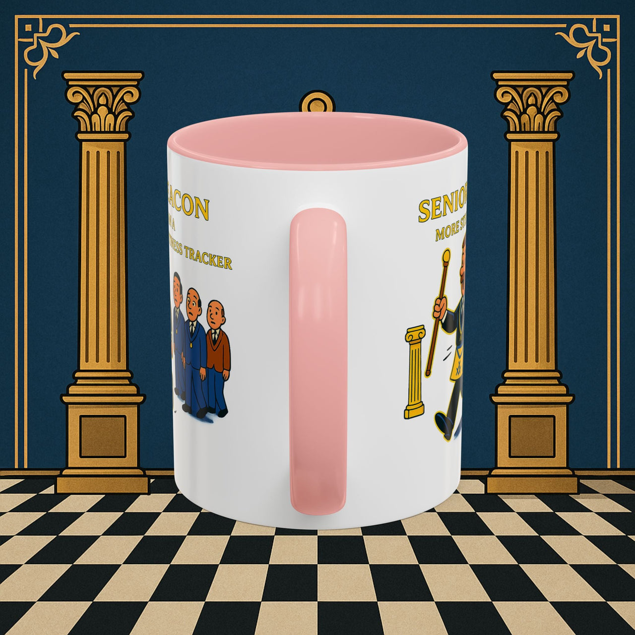 Masonic Mugs - Stepping Out - Senior Deacon Printify