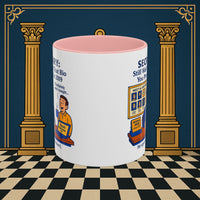 Masonic Mugs - Waiting Game - Secretary Printify