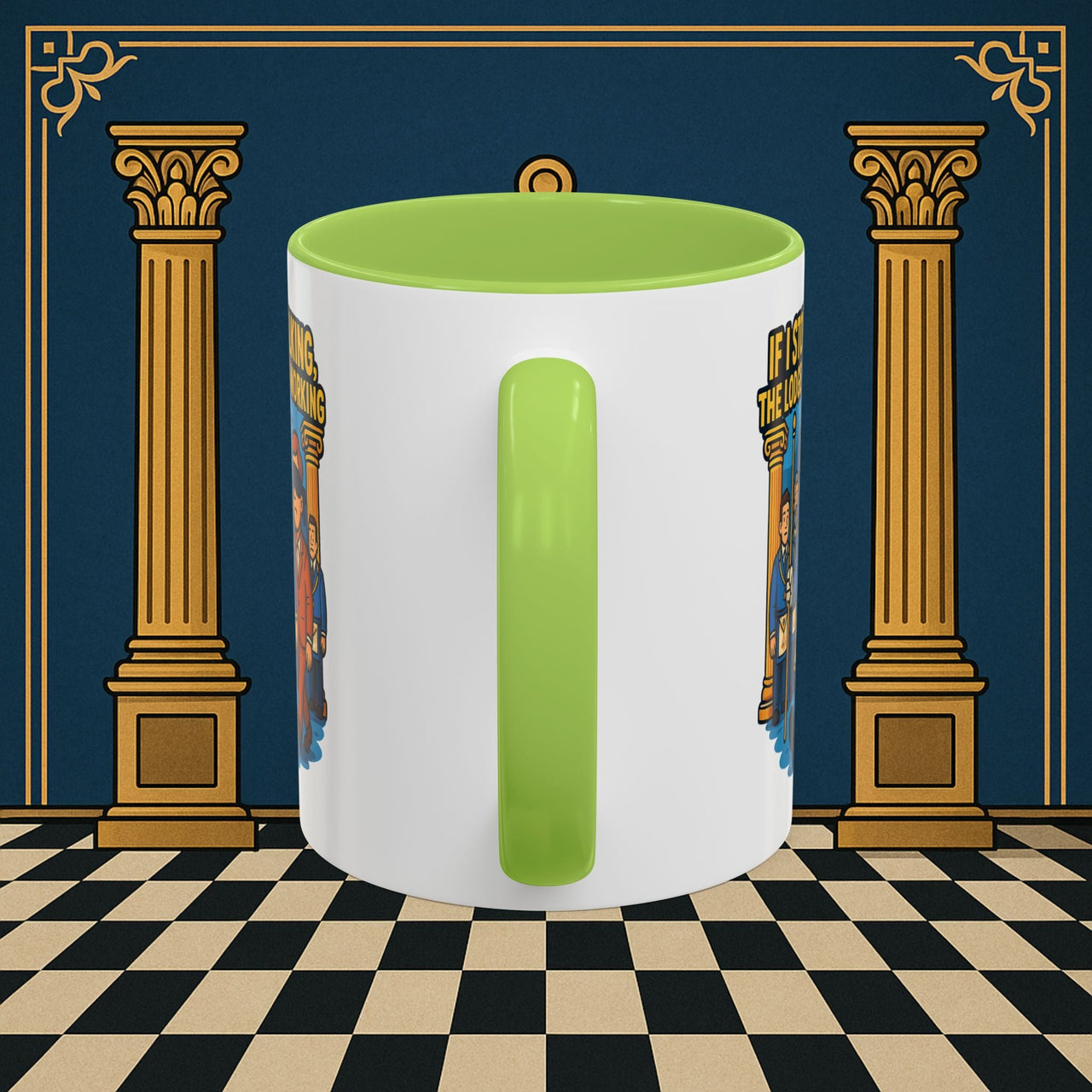 Masonic Mugs - Walking the Masonic Path - Senior Deacon Printify