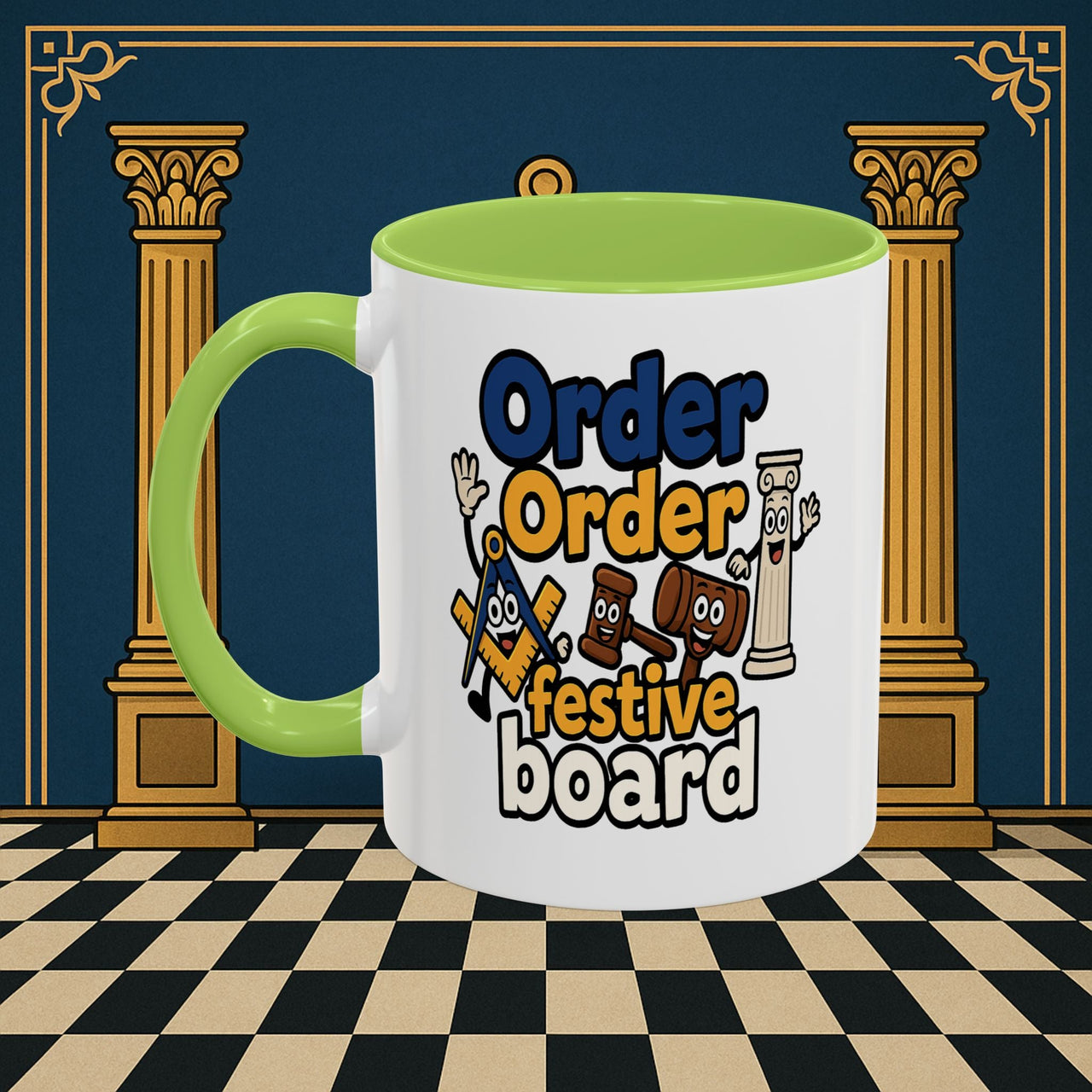 Masonic Mugs - Order Festive Board Printify