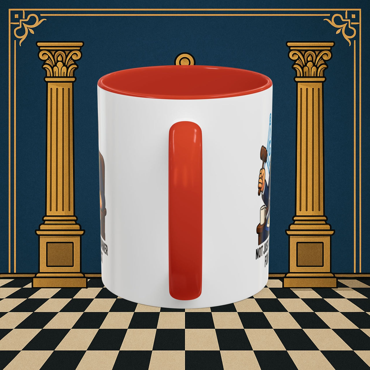 Masonic Mugs - Masonic Majesty - Senior Warden Printify