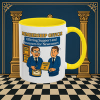 Masonic Mugs - Welcoming New Brothers - Membership Secretary Printify