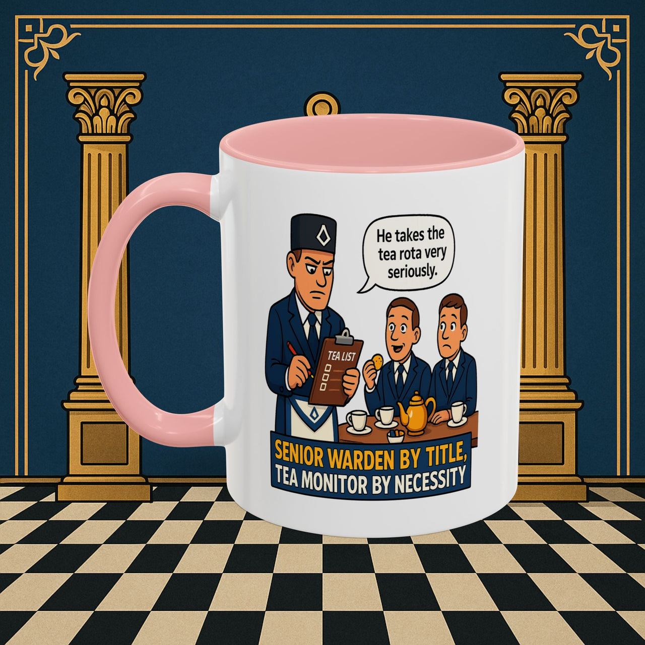 Masonic Mugs - Tea Rota Titans - Senior Warden Printify