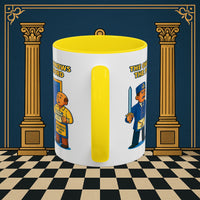 Masonic Mugs - Accent Coloured 11oz Mug - Masonic Mayhem - Inner Guard Printify