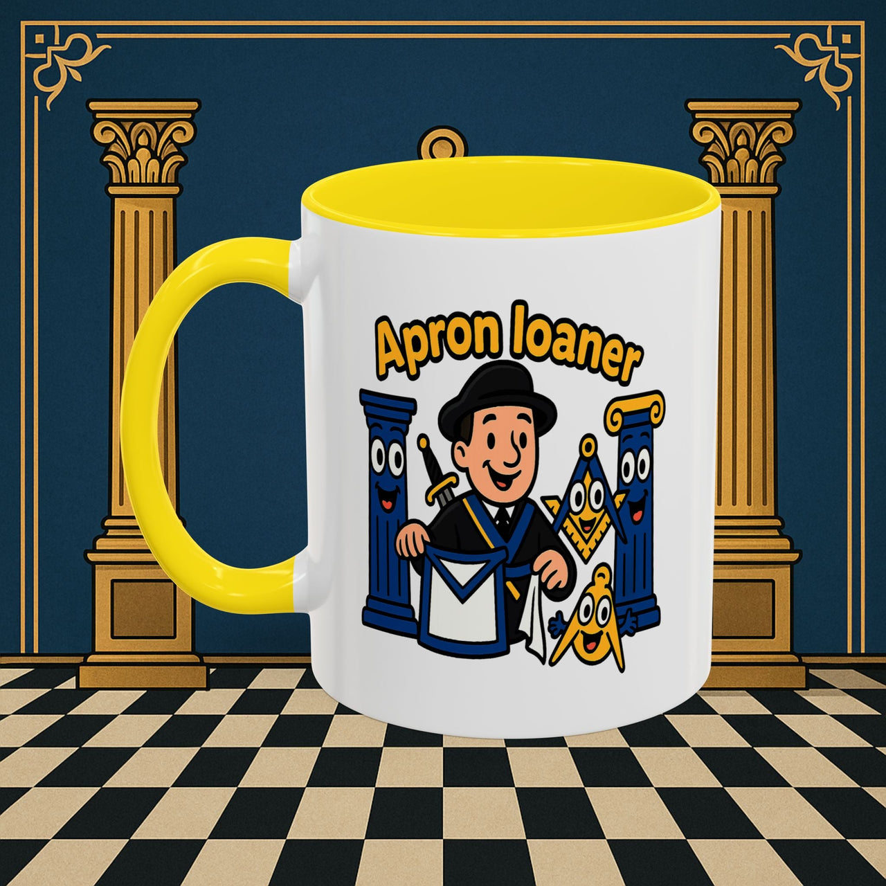 Masonic Mugs - Masonic Mirth - Tyler Printify