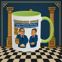 Masonic Mugs - Welcome to the Club - Membership Secretary Printify