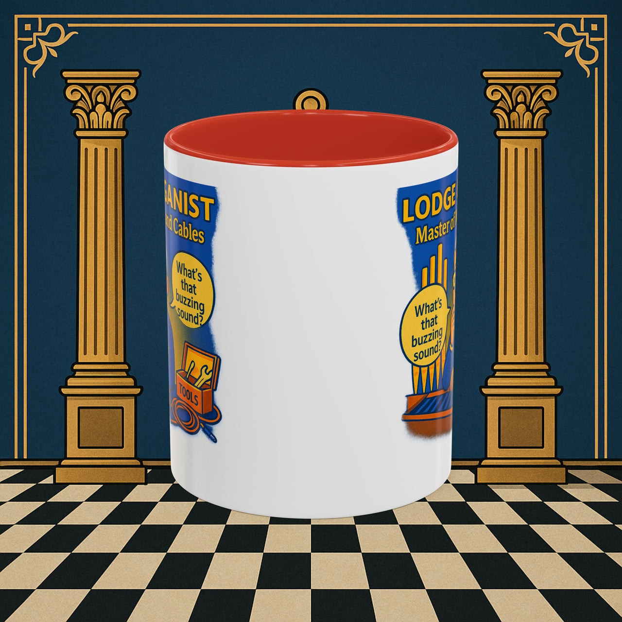 Masonic Mugs - Buzz Kill - Organist Printify