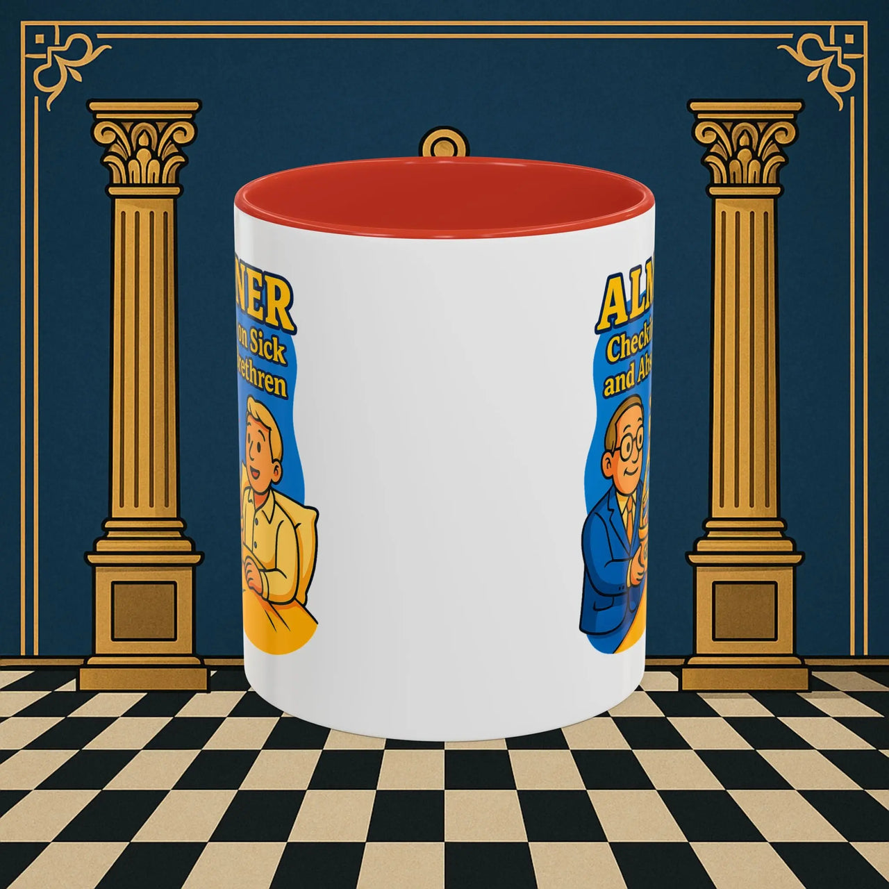 Masonic Mugs - Caring Compassion - Almoner Printify