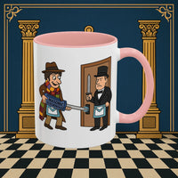 Masonic Mugs – Master of Improvisation (Accent Coloured 11oz Mug) Printify