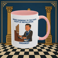 Masonic Mugs - Harmony Amid Chaos - Provincial Organist Printify