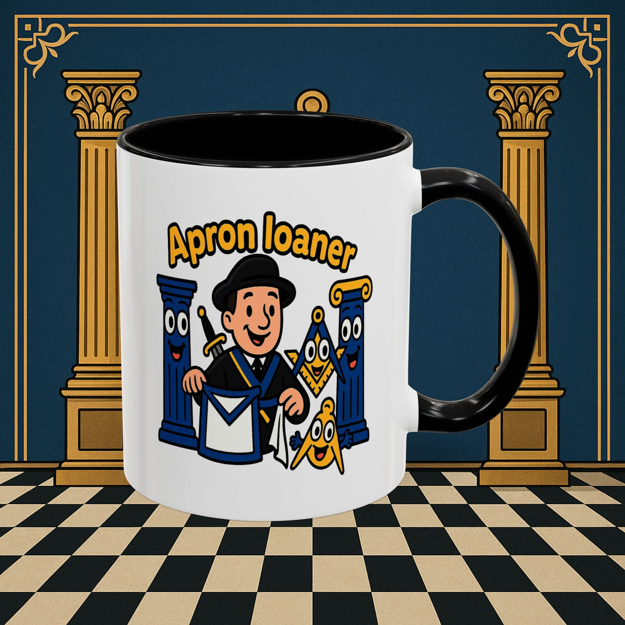 Masonic Mugs - Masonic Mirth - Tyler Printify