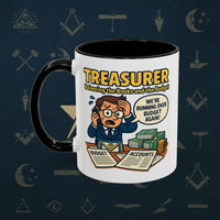 Masonic Mugs - Budget Blues - Treasurer Printify