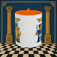 Masonic Mugs - Accent Coloured 11oz Mug - Masonic Mayhem - Inner Guard Printify