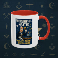 Masonic Mugs - Virtual Vertigo - Worshipful Master Printify