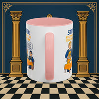 Masonic Mugs - Refreshment of Reason - Steward Printify