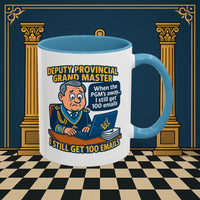 Masonic Mugs - Email Overload - Deputy Provincial Grand Master Printify