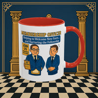 Masonic Mugs - Welcome to the Club - Membership Secretary Printify