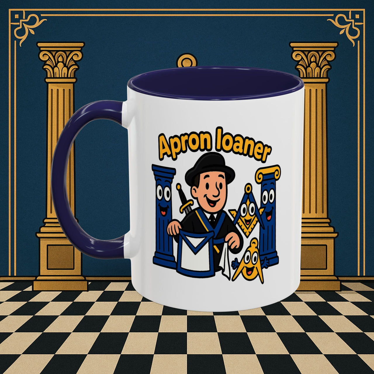 Masonic Mugs - Masonic Mirth - Tyler Printify