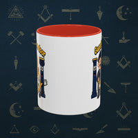 Masonic Mugs - Guarding the Door - Tyler Printify