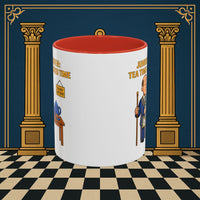 Masonic Mugs - Junior Warden: Tea Time is Sacred, Junior Warden Printify