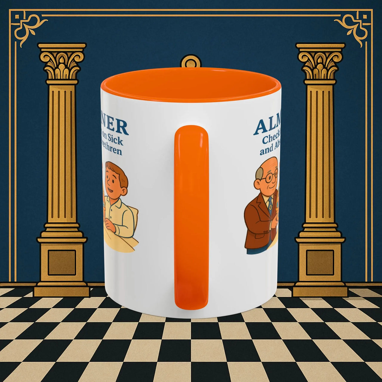 Masonic Mugs - Compassion Basket - Almoner Printify