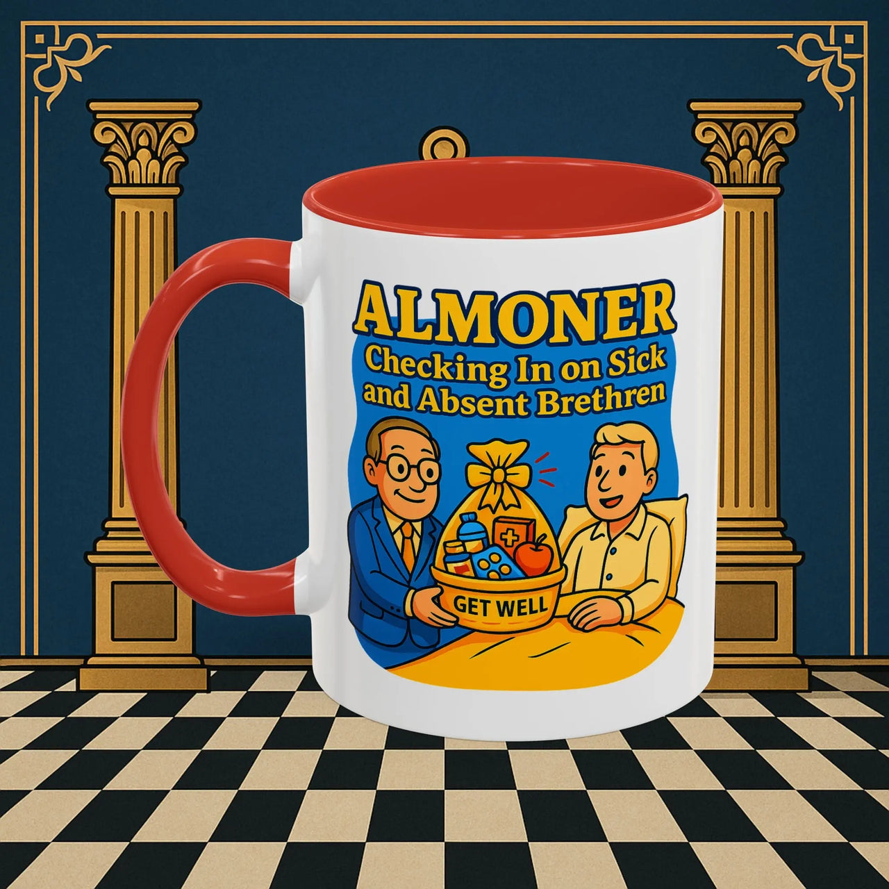Masonic Mugs - Caring Compassion - Almoner Printify