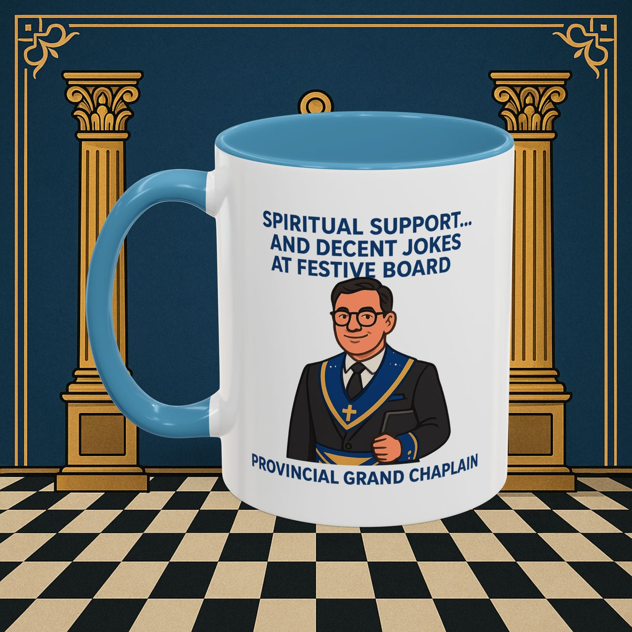 Masonic Mugs - Divine Humor - Provincial Grand Chaplain Printify