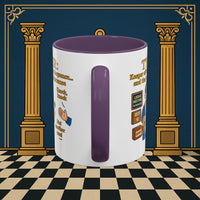Masonic Mugs - Tyler's Doorway Dilemma - Tyler Printify