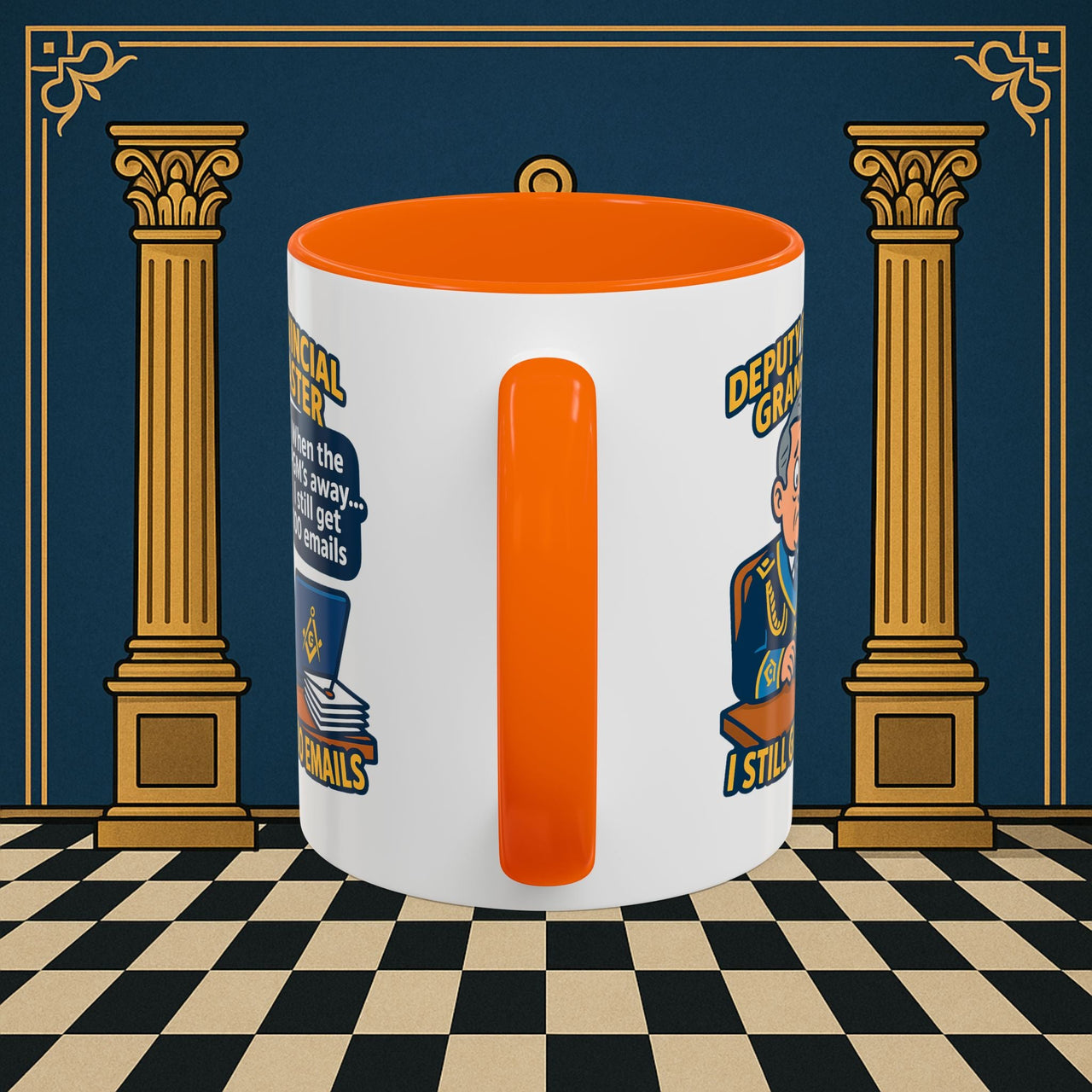 Masonic Mugs - Email Overload - Deputy Provincial Grand Master Printify