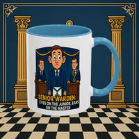 Masonic Mugs - Masonic Watchfulness - Senior Warden Printify