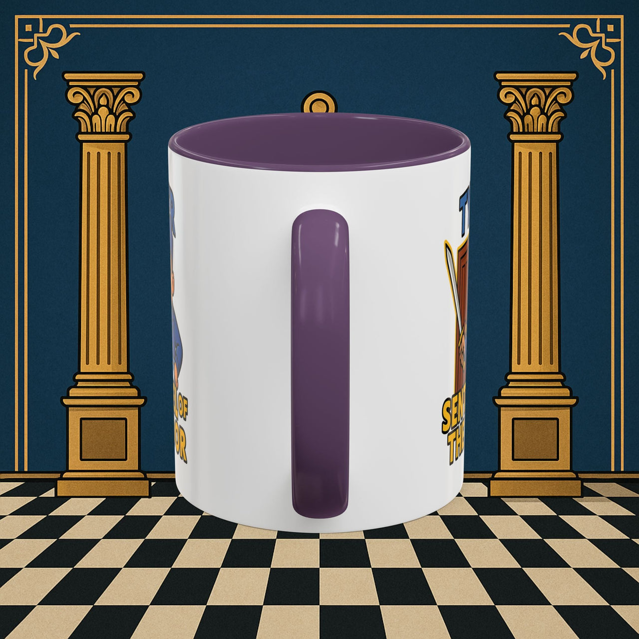 Masonic Mugs - Tyler's Watchful Guard - Tyler Printify