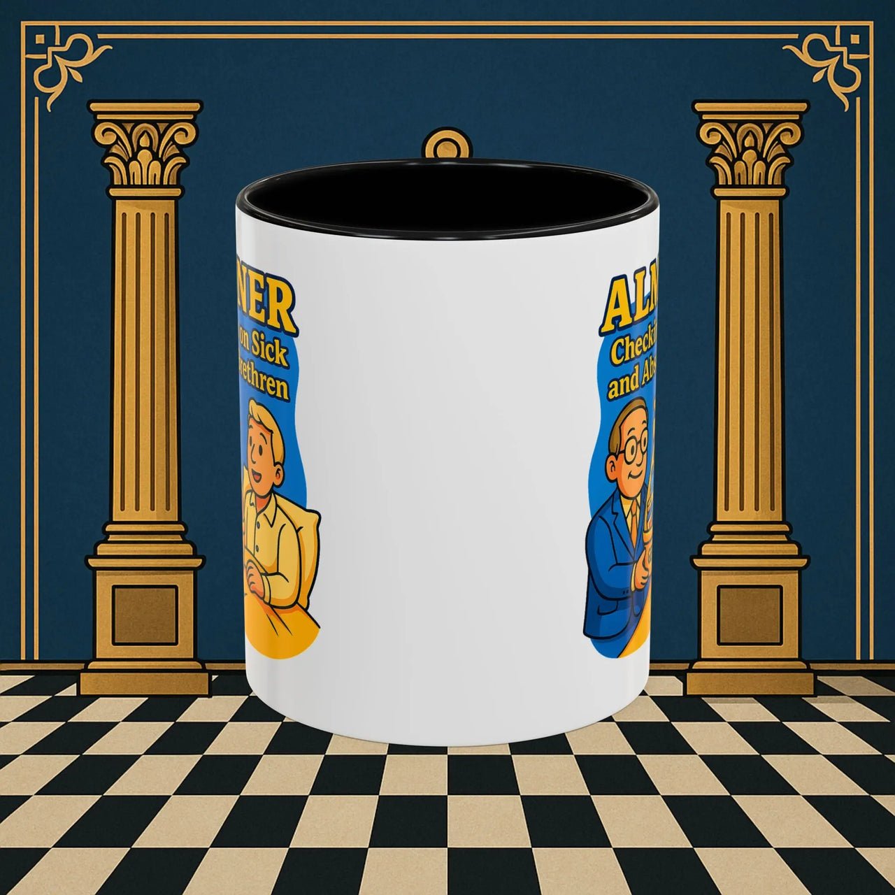 Masonic Mugs - Caring Compassion - Almoner Printify