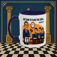 Masonic Mugs - Lodge of Endless Deliberation - Senior Warden Printify