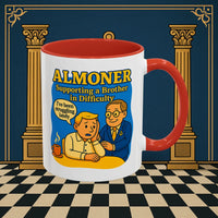 Masonic Mugs - Almoner's Assist - Almoner Printify