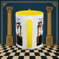 Masonic Mugs Ready to Go – Another Office? Go On Then… (Accent Coloured 11oz Mug) Printify