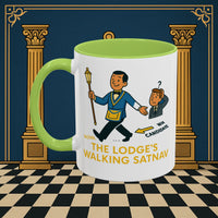 Masonic Mugs - The Lodge's Walking Satnav - Senior Deacon Printify