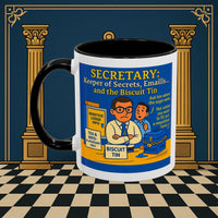 Masonic Mugs - Bureaucratic Biscuit Bouncer - Secretary Printify