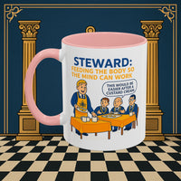 Masonic Mugs - Refreshment of Reason - Steward Printify