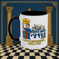 Masonic Mugs - Masonic Refreshment Revelry: Fraternal Lodge Humor, Junior Warden Printify
