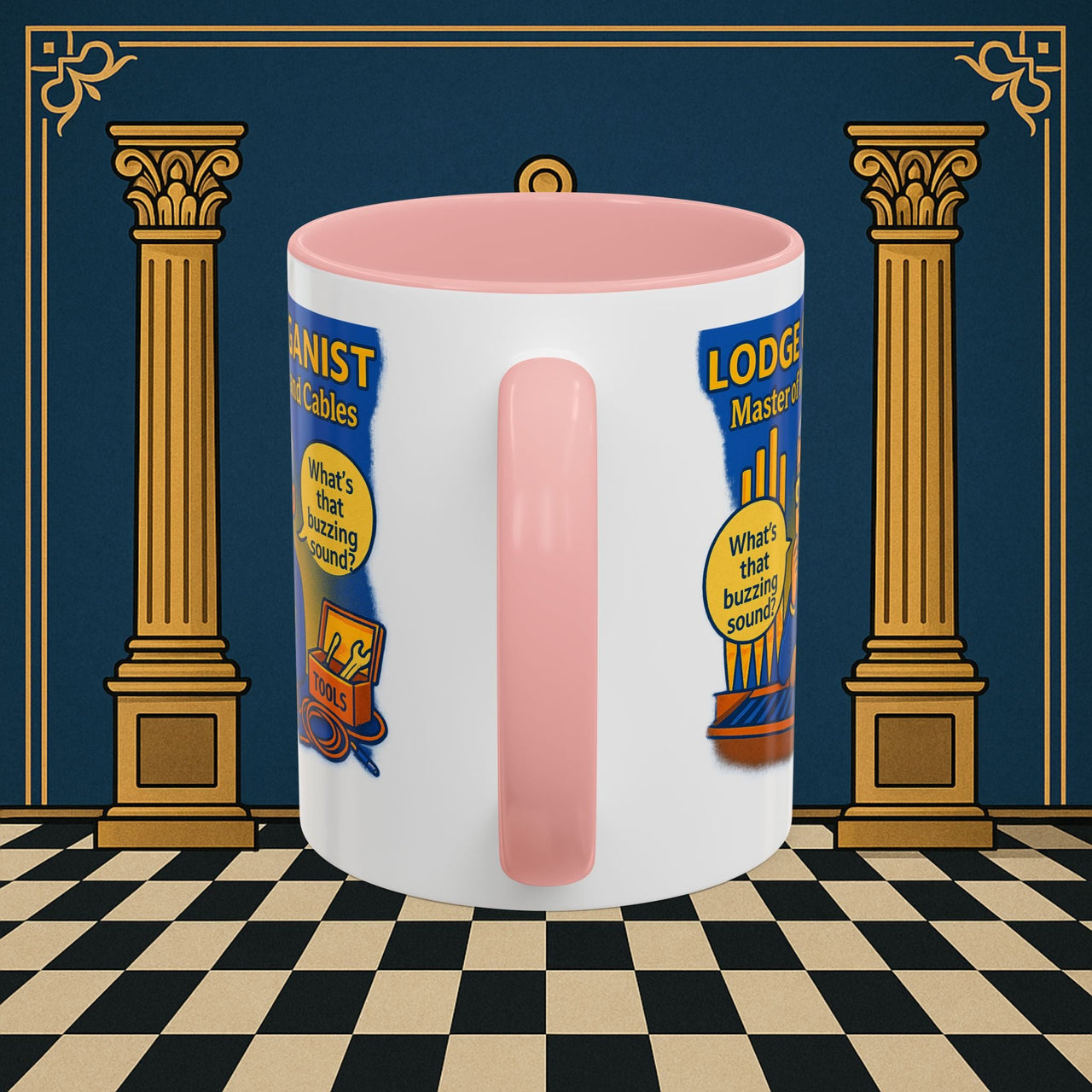 Masonic Mugs - Buzz Kill - Organist Printify