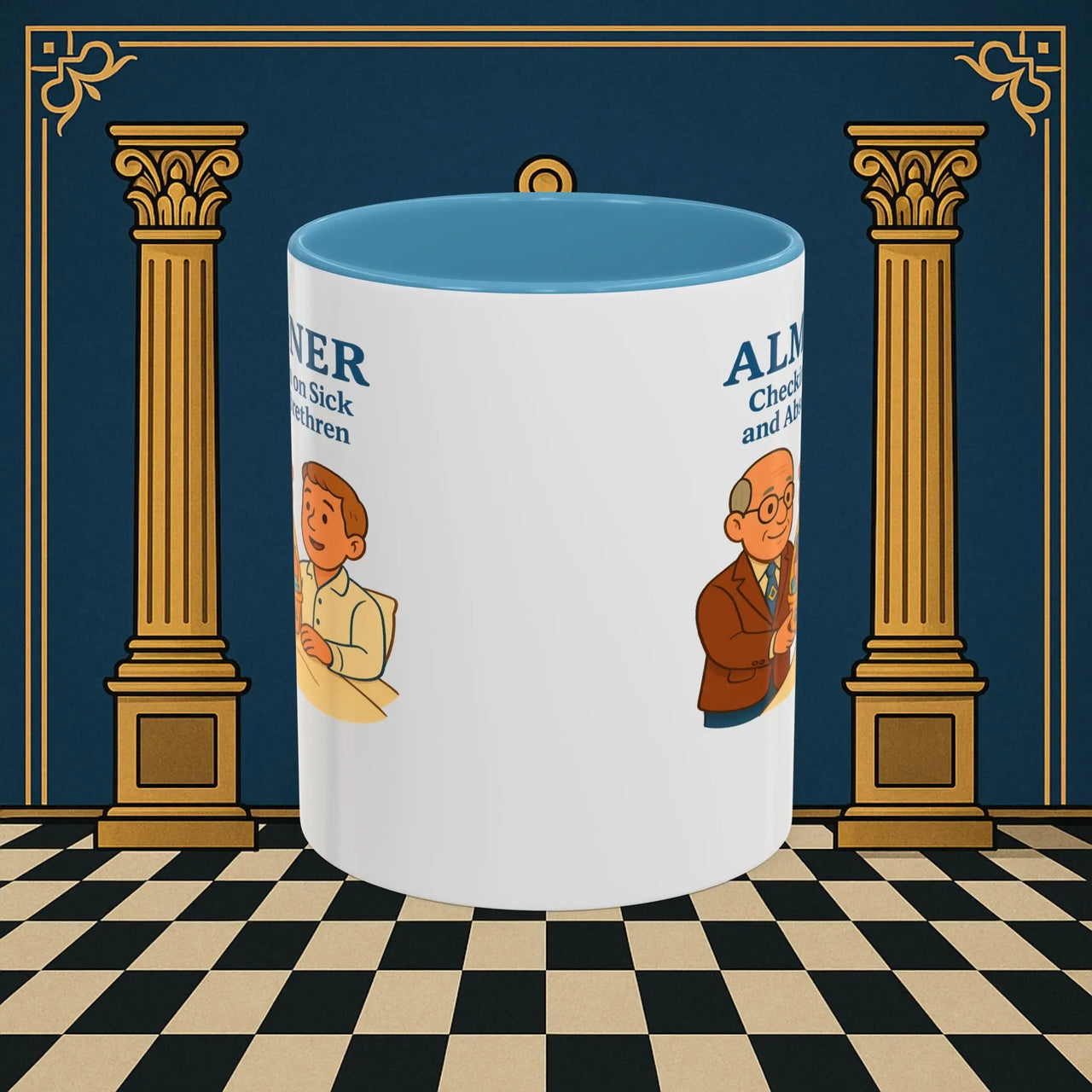 Masonic Mugs - Compassion Basket - Almoner Printify